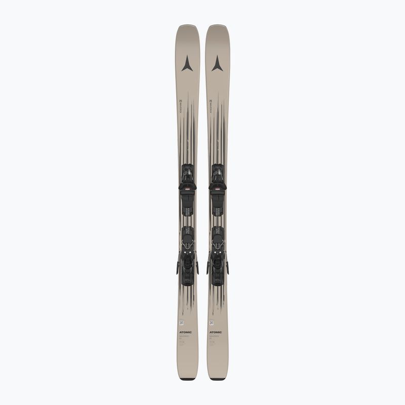 Ski Atomic Maverick 84 + Bindungen M10 GW sand/black