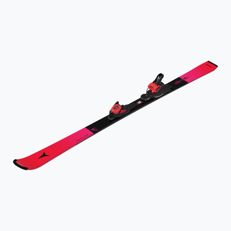 Kinderski Atomic Redster J4 + Bindungen L6 GW red tension/black 6