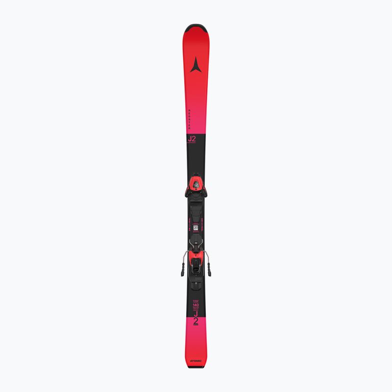 Kinderski Atomic Redster J2 JTM + Bindungen L6 GW red tension/black 4