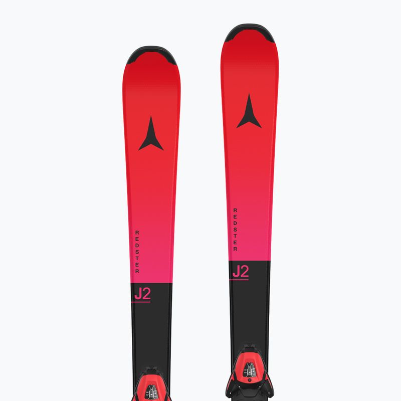 Kinderski Atomic Redster J2 JTM + Bindungen L6 GW red tension/black 8