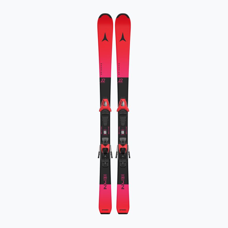 Kinderski Atomic Redster J2 JTM + Bindung C5 GW red tension/black