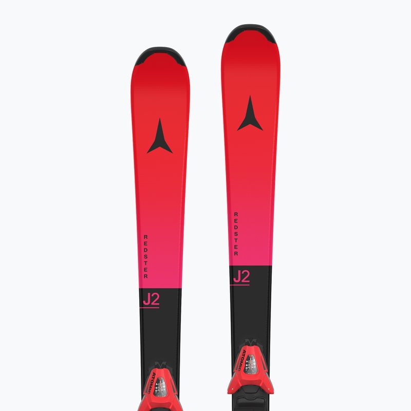 Kinderski Atomic Redster J2 JTM + Bindung C5 GW red tension/black 8
