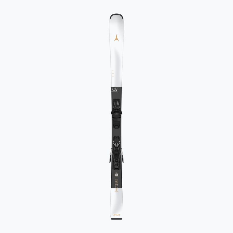 Damen-Ski Atomic Cloud C8 + Bindungen M10 GW white/black 4