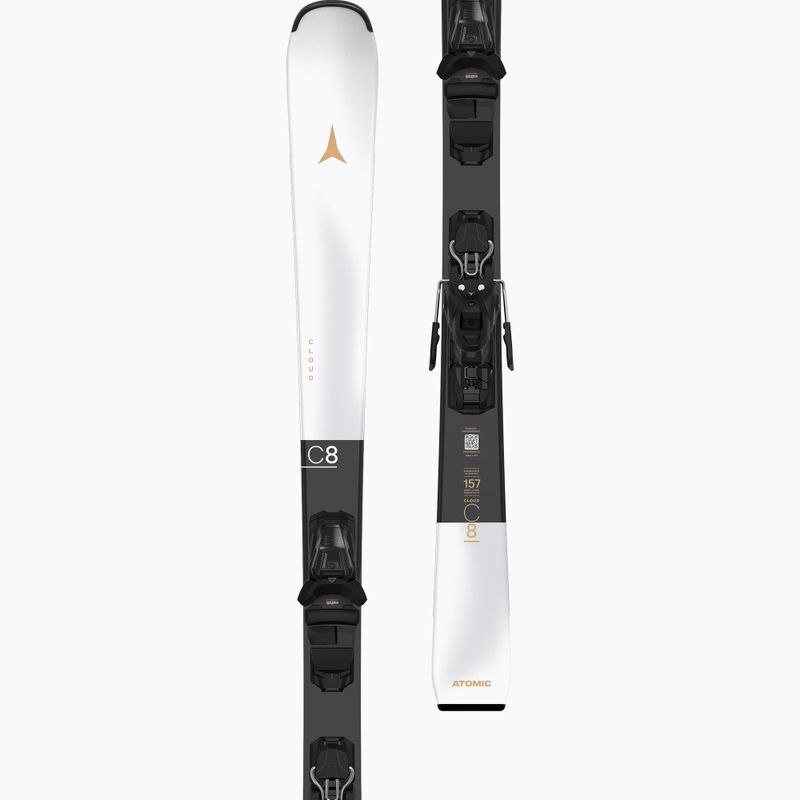 Damen-Ski Atomic Cloud C8 + Bindungen M10 GW white/black 7