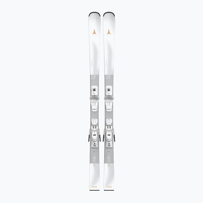 Damen-Ski Atomic Cloud C7 White + Skibindungen M10 GW White