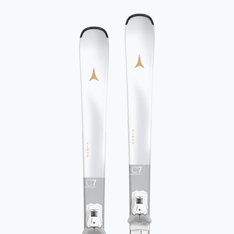 Damen-Ski Atomic Cloud C7 White + Skibindungen M10 GW White 8