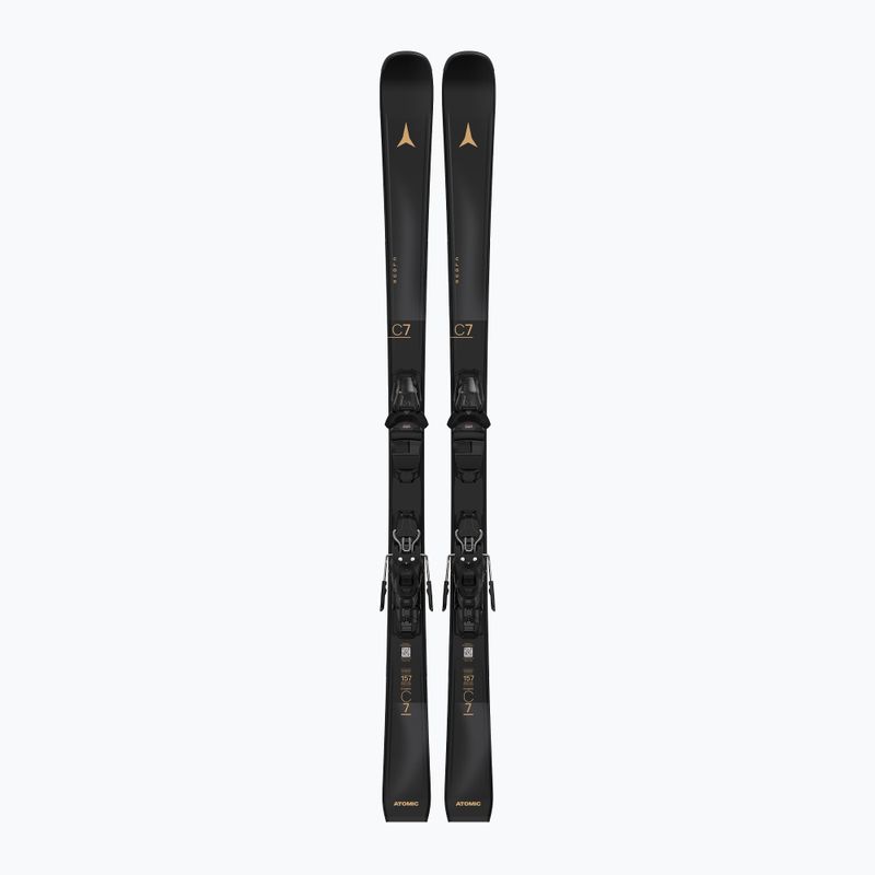 Damen-Alpin-Ski Atomic Cloud C7 Black + Bindungen M10 GW black