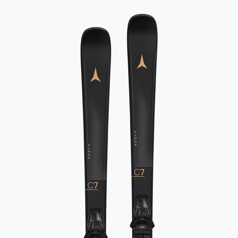 Damen-Alpin-Ski Atomic Cloud C7 Black + Bindungen M10 GW black 8