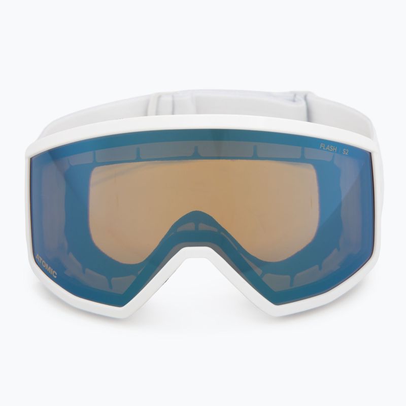 Kinderskibrille Atomic Four Jr Flash white/blue flash 2