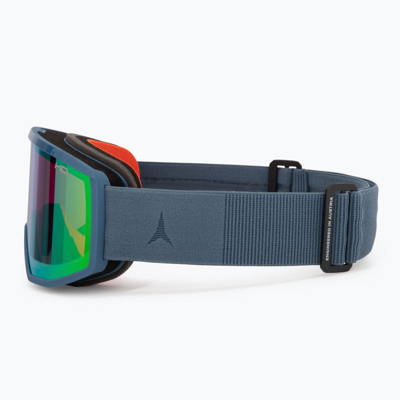 Skibrille Atomic Four HD deep ocean/green hd 4
