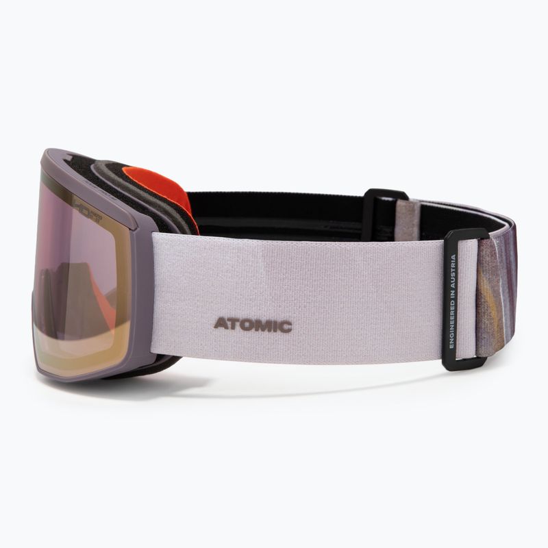 Skibrille Atomic Four Pro M HD Photo maven/amber gold hd photo 4