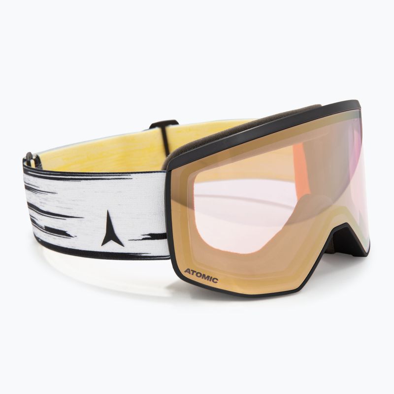 Skibrille Atomic Four Pro L HD Photo Maverick/Amber Gold HD Photo