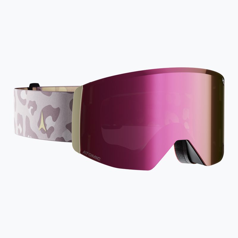 Skibrille Atomic Four Q L Signature AE HD wild/concrete/pink copper hd