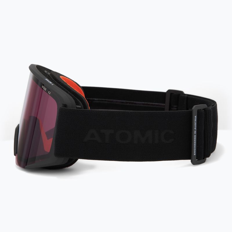 Skibrille Atomic Savor L black/rose 4