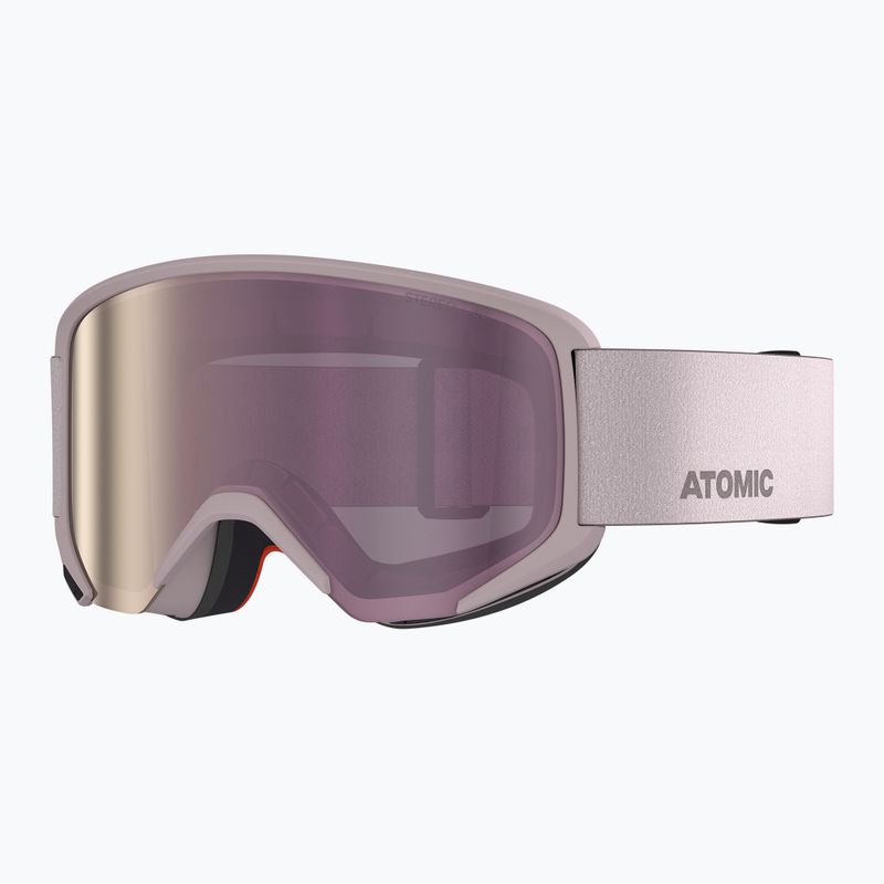 Skibrille Atomic Savor M Stereo gull gray/purple stereo