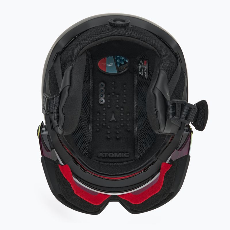 Skihelm Atomic Revent GT Amid Visor HD white/black/red hd 5