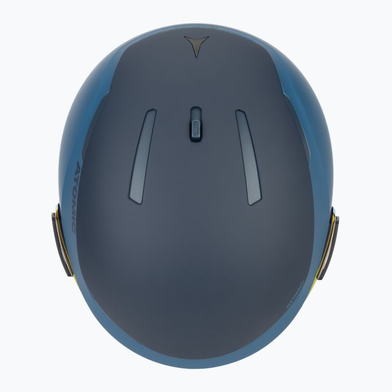 Skihelm Atomic Revent GT Amid Visor HD deep ocean/red hd 6