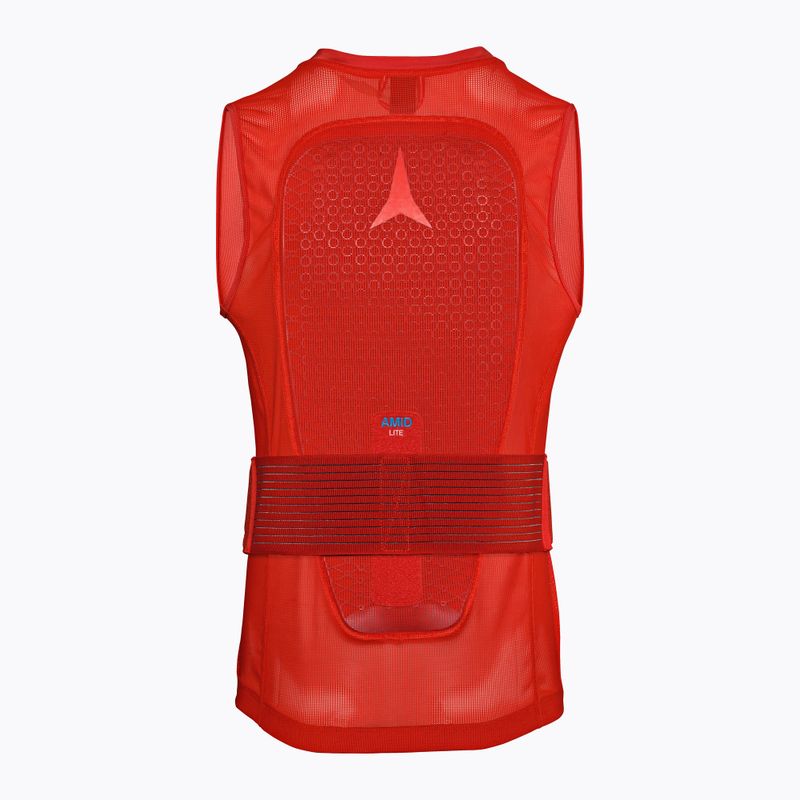 Herren-Schutzweste Atomic Live Shield Amid Lite Vest red 2
