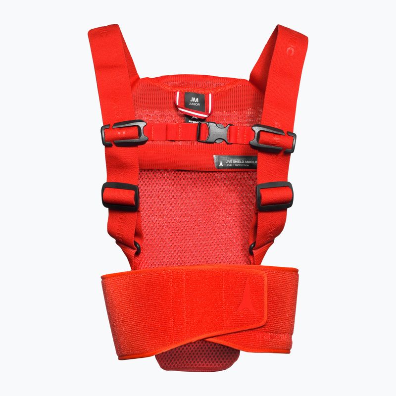 Kinder-Rückenprotektor Atomic Live Shield AMID Lite JR red
