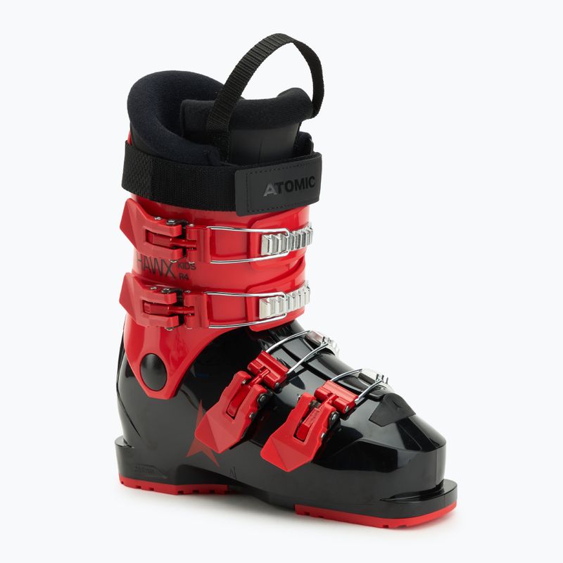 Kinderskischuhe Atomic Hawx Kids R4 black/red