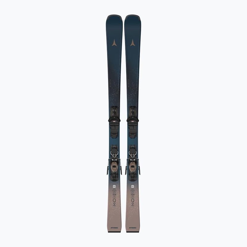 Damen-Alpinski mit Bindung Atomic Cloud Q9 + M10 GW dark slate
