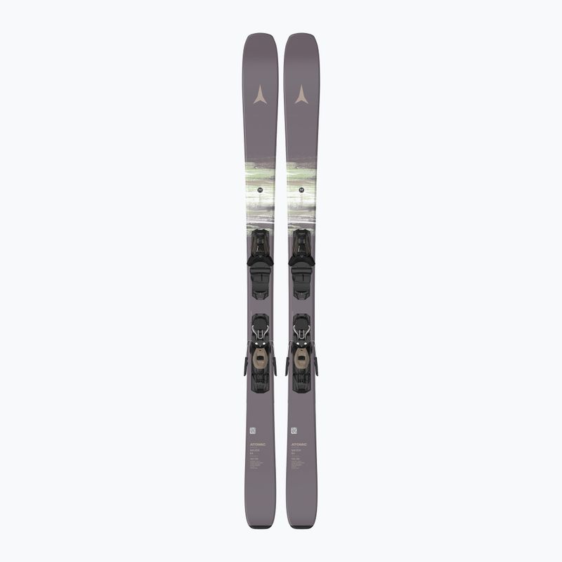 Damen-Alpinski mit Bindung Atomic Maven 84 + M10 GW red rock/dust