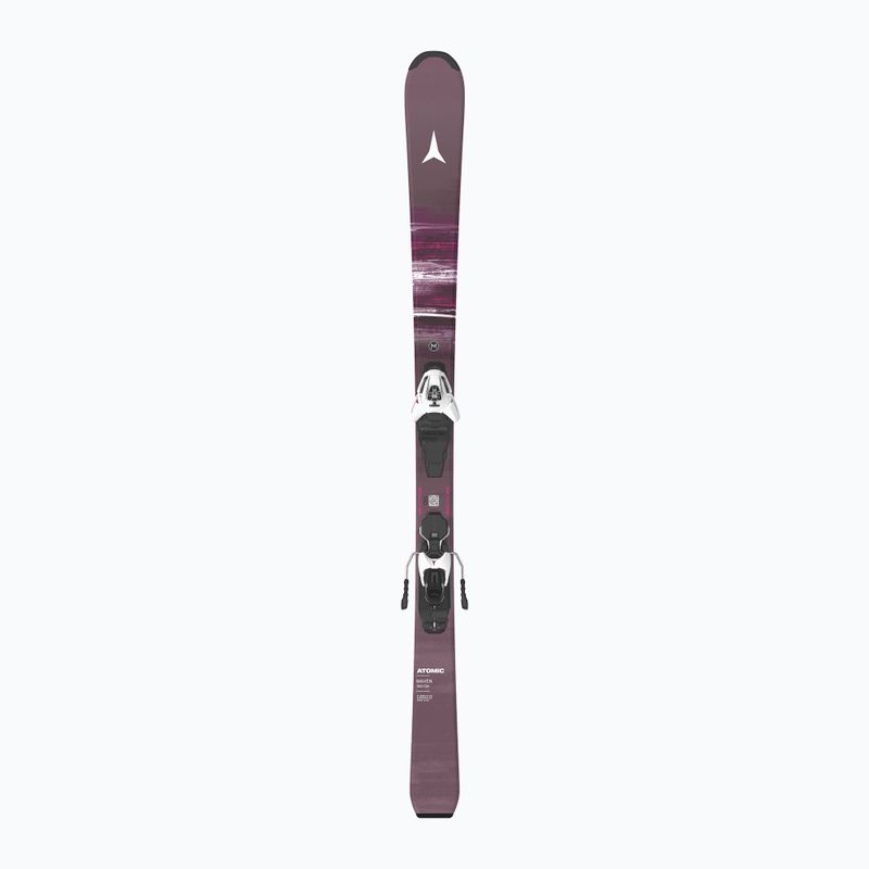 Kinder-Alpinski mit Bindung Atomic Maven Jr 130-150 + L6 GW iron ore 2