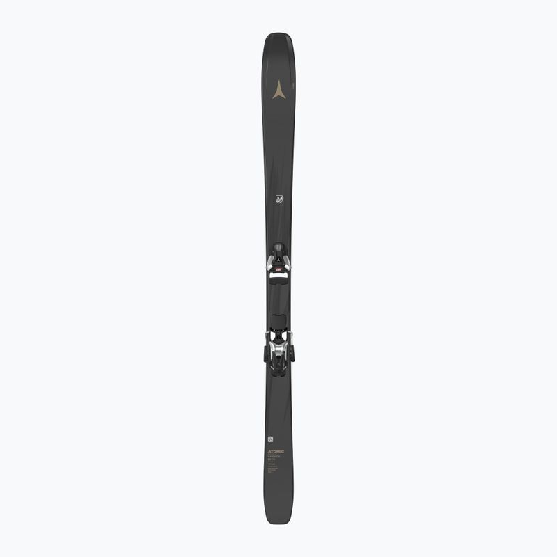 Alpinski mit Bindung Atomic Maverick 88 CTI + STR 14 GW black/black 4