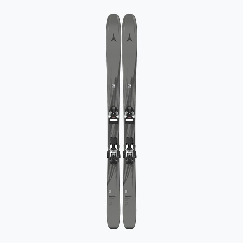 Alpinski mit Bindung Atomic Maverick 96 CTI + STR 14 GW gunmetal/black