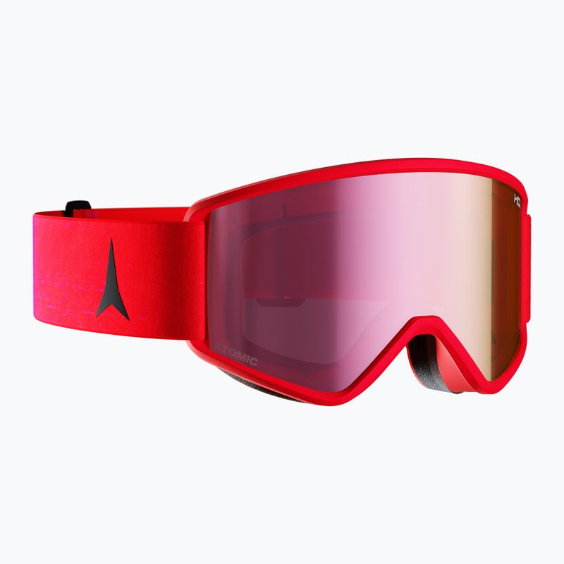 Skibrille Atomic Savor WC L HD red tension/pink copper hd