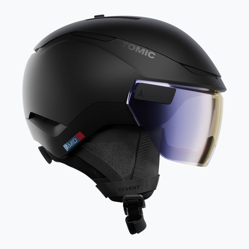 Skihelm Atomic Revent GT Amid Visor HD S1 black/yellow blue hd