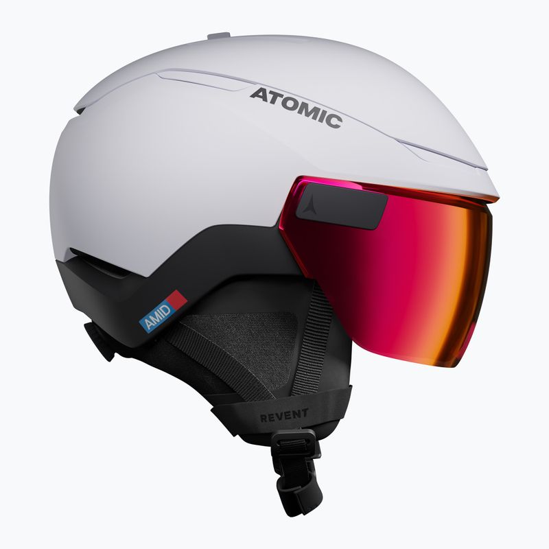 Skihelm Atomic Revent GT Amid Visor HD S2 white/black/red hd