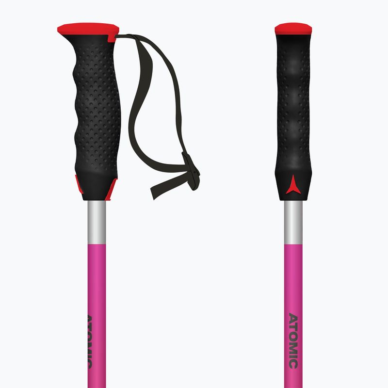 Skistöcke Atomic Redster red tension 3