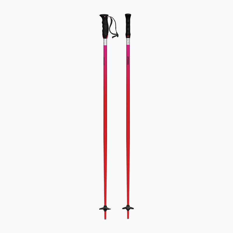Skistöcke Atomic Redster JR red tension