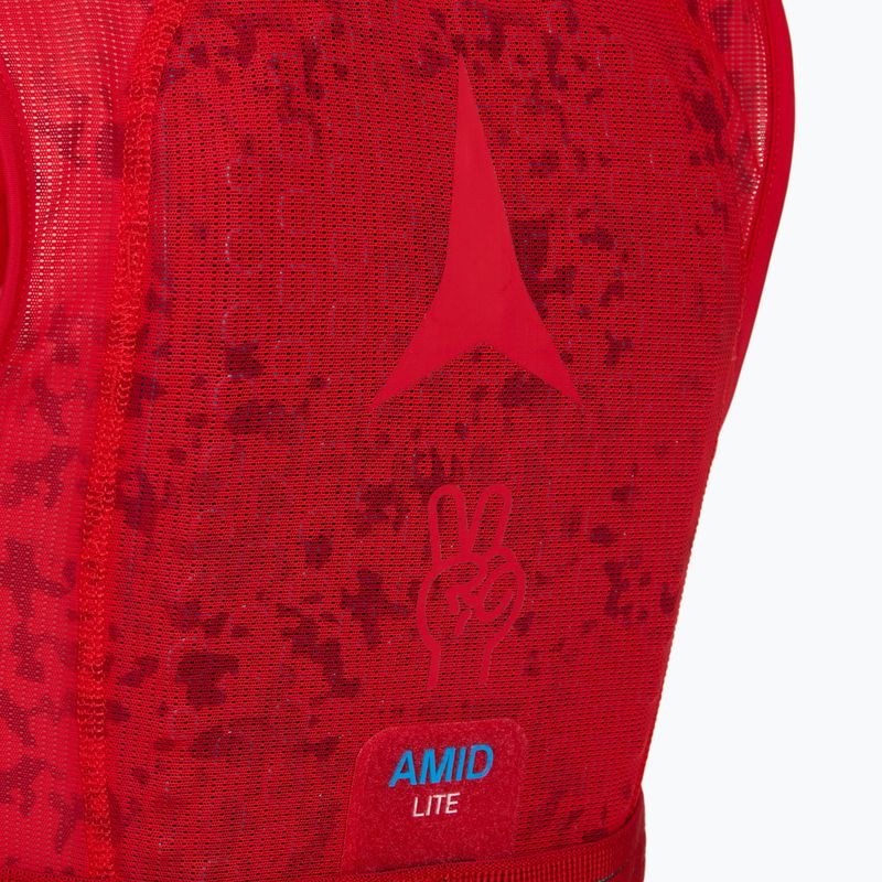 Rückenprotektor Atomic Live Shield Amid Lite Vest Jr graphic/red 5