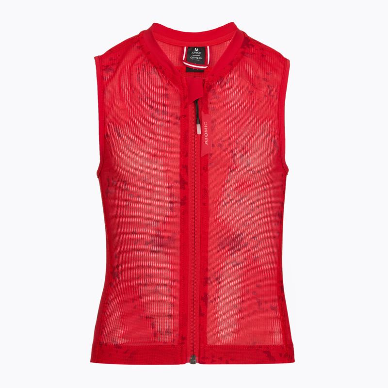 Rückenprotektor Atomic Live Shield Amid Lite Vest Jr graphic/red 8