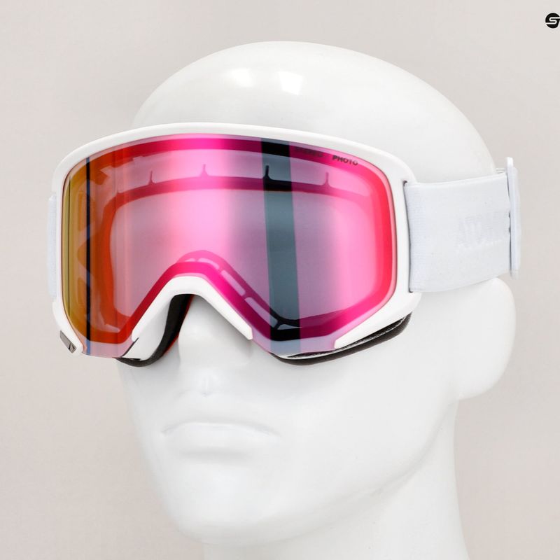 Atomic Savor Photo weiß/rot Skibrille 9
