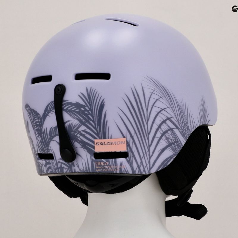 Salomon Orka Abenddunst Kinderskihelm 12