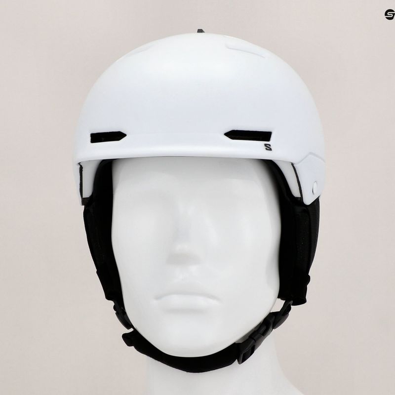 Salomon Skihelm Husk weiß 7