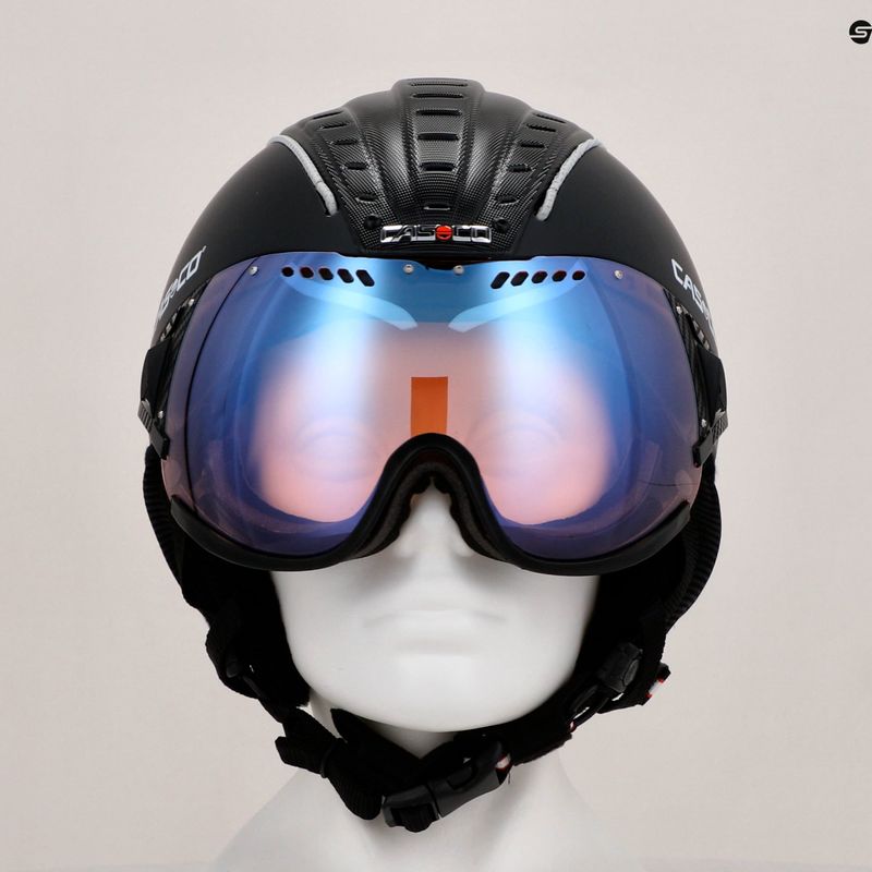 CASCO Skihelm SP-2 Photomatic Visor schwarz 8