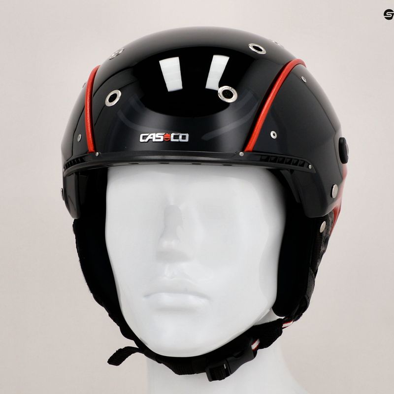 Casco Skihelm SP-4.1 schwarz/rot 6