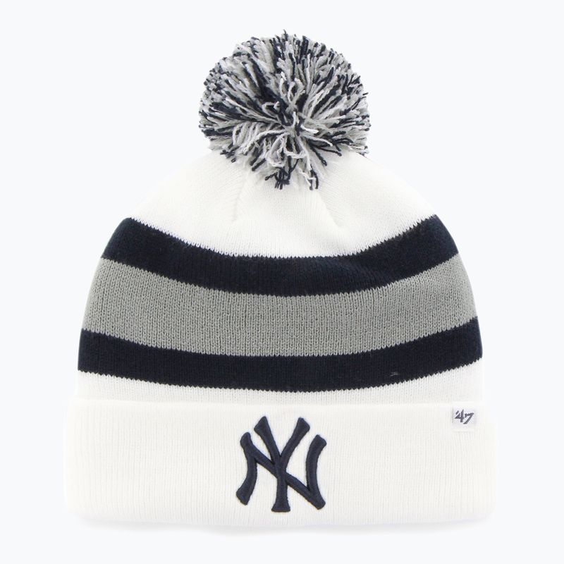 Wintermütze 47 Brand MLB New York Yankees Breakaway white