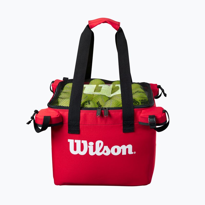 Tasche für Tennisbälle Wilson Teaching Cart Bag red 2