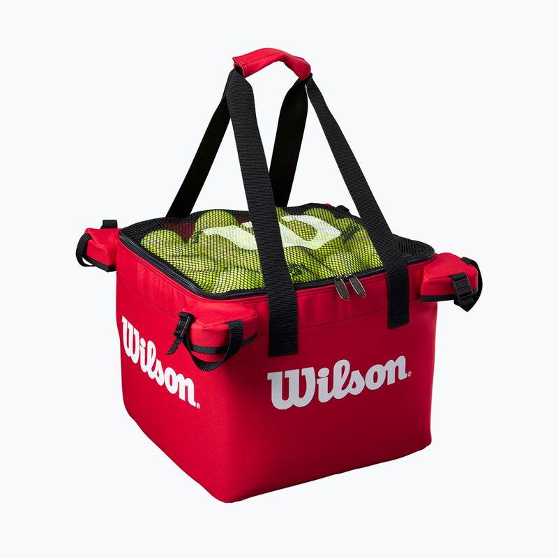 Tasche für Tennisbälle Wilson Teaching Cart Bag red 3