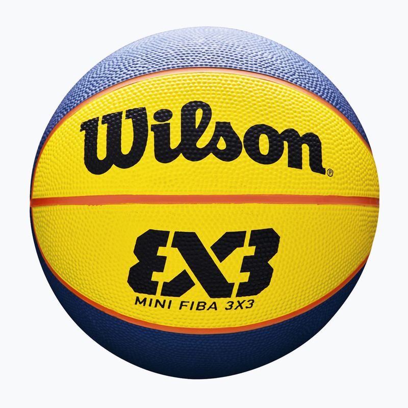Wilson Fiba 3X3 Mini Rubber Basketball WTB1733XB Größe 3