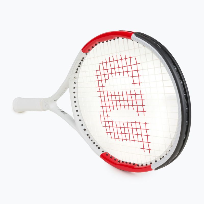 Wilson Six.One Team 95 Cvr Tennisschläger rot und weiß WRT73640U 2