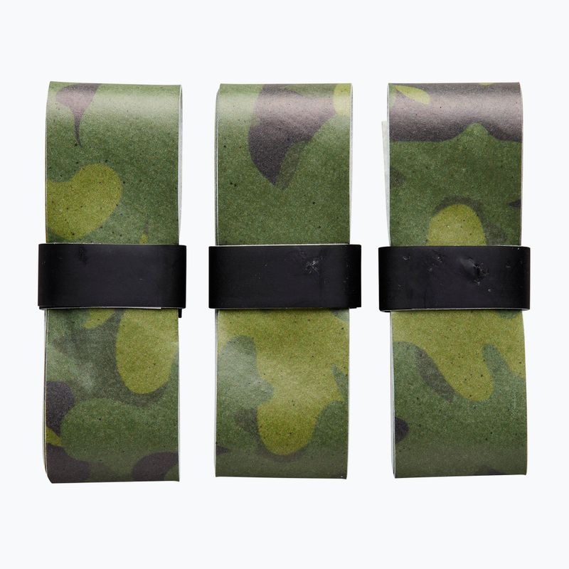 Wilson Camo Overgrip Tennisschlägerhüllen 3 Stück grün WRZ470850+ 2