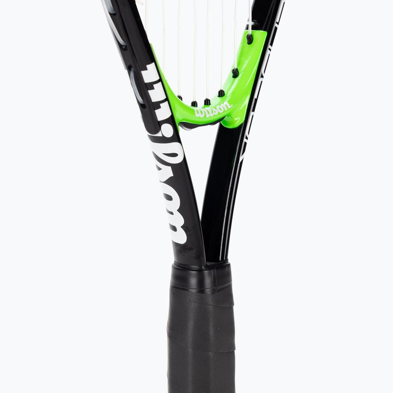 Wilson Blade Junior Squashschläger schwarz/grün 4