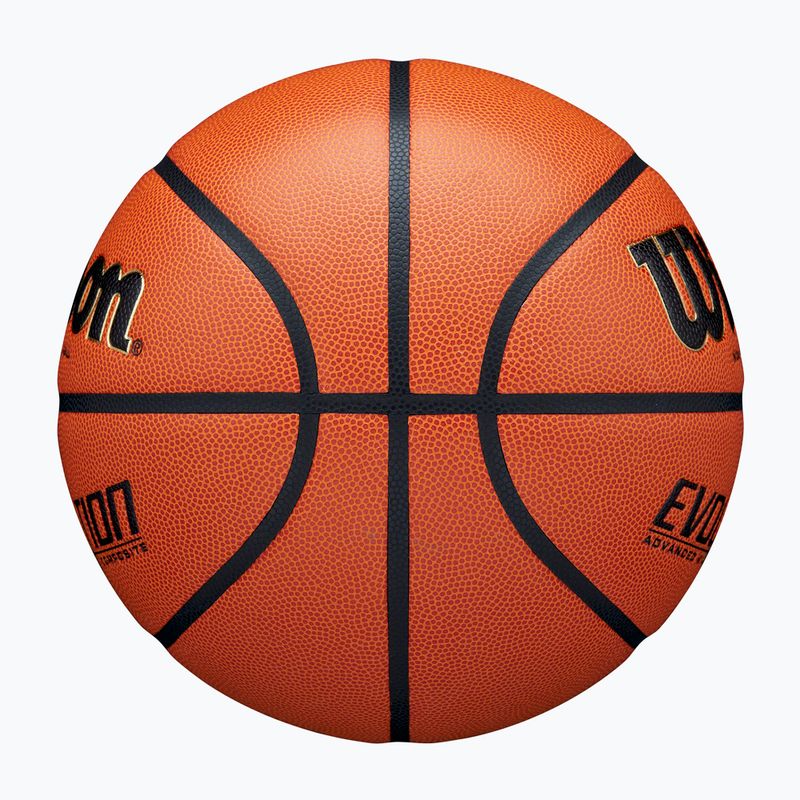 Wilson Evolution Basketball braun Größe 7 5