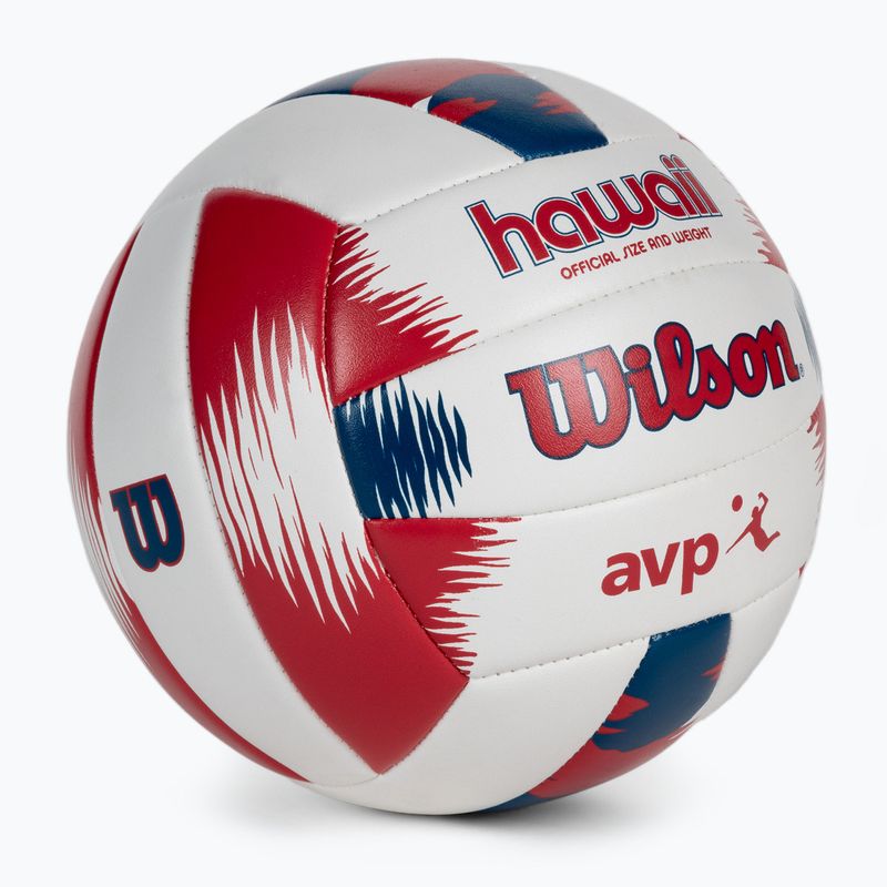 Volleyball + Frisbee Wilson Hawaii AVP VB Malibu weiß WTH80219KIT